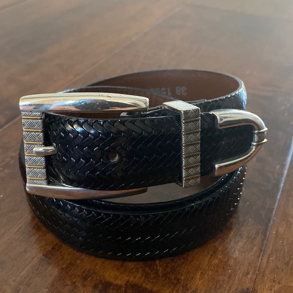 Onyx by Brighton Leather Belt